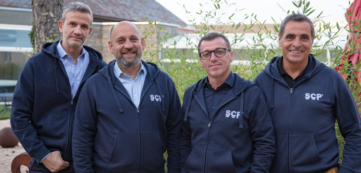 Carlos GARRIDO, Romain PAILLET, Jacques MARAVAL et Daniel BOS