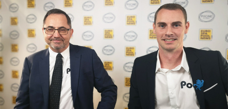 Franck Épitalon et Cédric Gulino au Pool Studio d'EuroSpaPoolNews