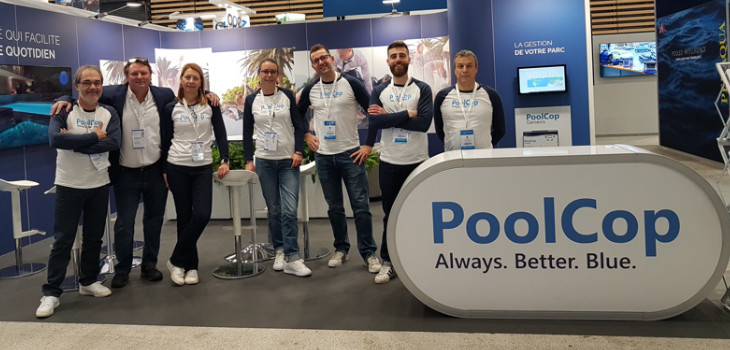 Stand de PCFR PoolCop à Lyon en 2022