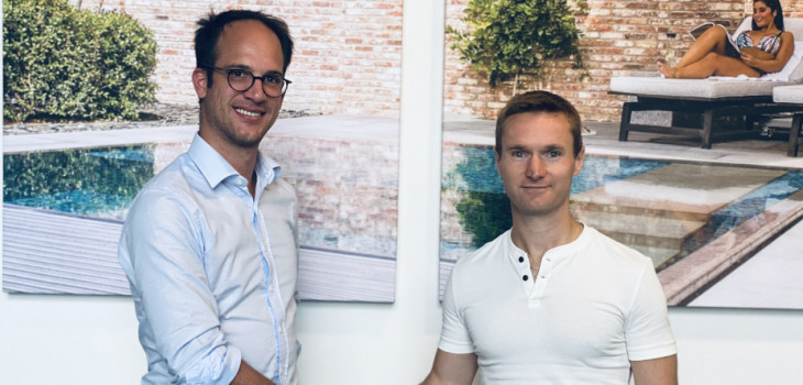 Guillaume de Troostembergh, T&A-Koordinator und Joeri Dils, Generaldirektor der Gruppe