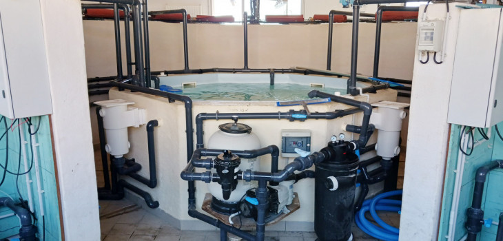 Atelier de formation Piscine à l'AFPA Béziers