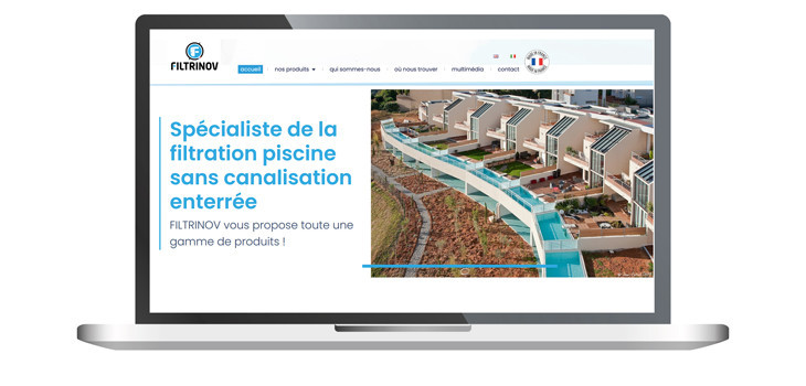 Nouveau site web de Filtrinov