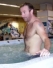 Actor practises for Channel swim in Spatex swimspas