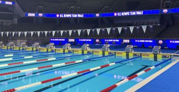 Myrtha Pools transforms a basketball arena to an aquatic center in Omaha (USA)