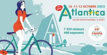 Atlantica, le salon professionnel de l’Hôtellerie de Plein Air, des Équipements et Services à Niort du 10 au 12 octobre 2023