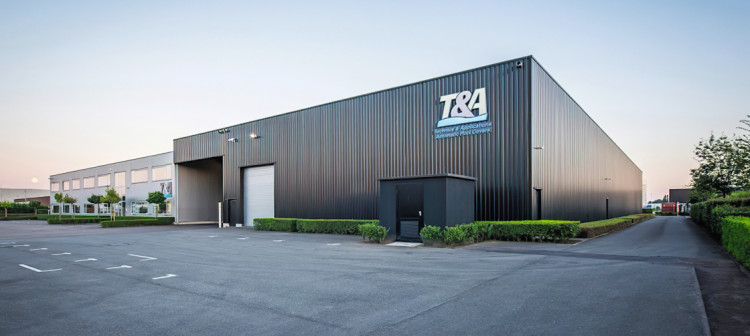 Le siège de T&A Group à Geel, en Belgique