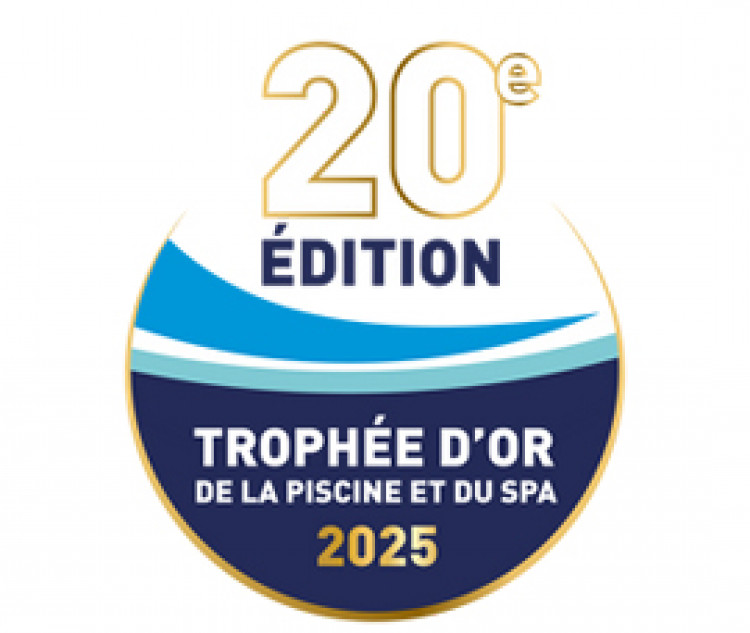 Troph&eacute;e d'Or de la Piscine et du Spa 2025 pour l'abri d'Abrisud