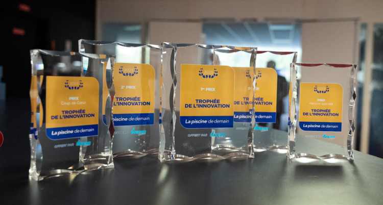 5 prix attribués au Trophées de l'innovation de la Piscine de demain 2023
