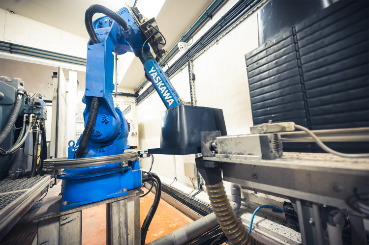 Outil robotisé Usine Unibéo Outil robotisé Usine Unibéo