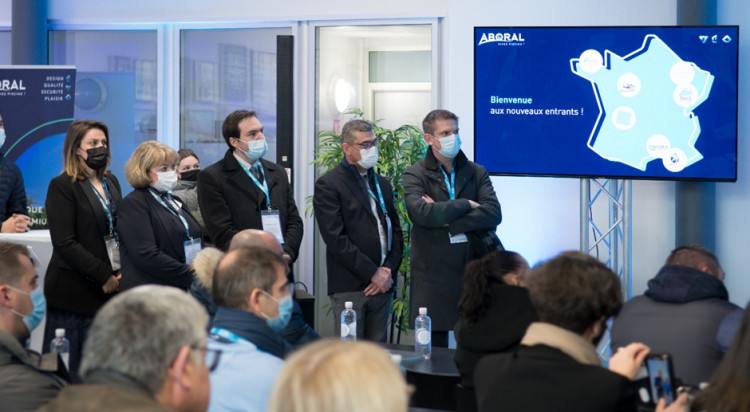 Inauguration usine Aboral en Bourgogne