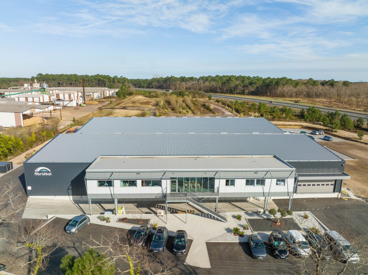 nouvelle usine fabrication abris piscine Abridéal Angresse Landes
