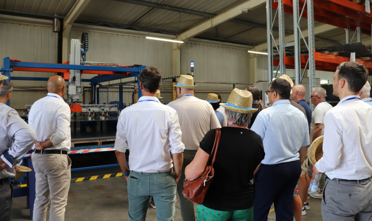 Pr&eacute;sentation du nouvel outil industriel Waterair