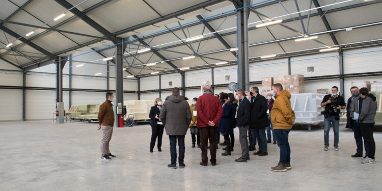 Visite de l'usine d'Aboral en Bourgogne