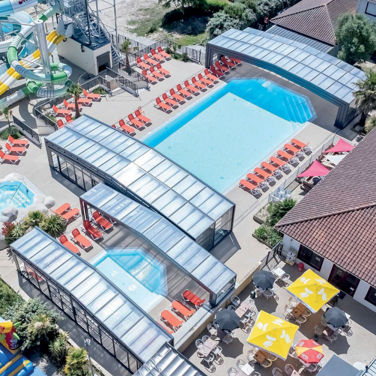 Le camping La Riviera du groupe Aloa Vacances ©Fred Pieau