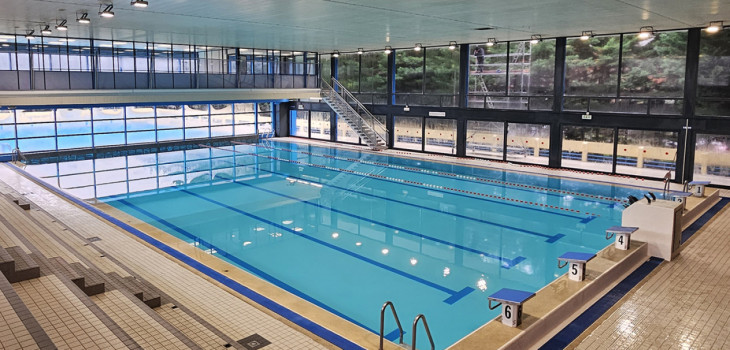 La piscine municipale de Villeneuve-la-Garenne