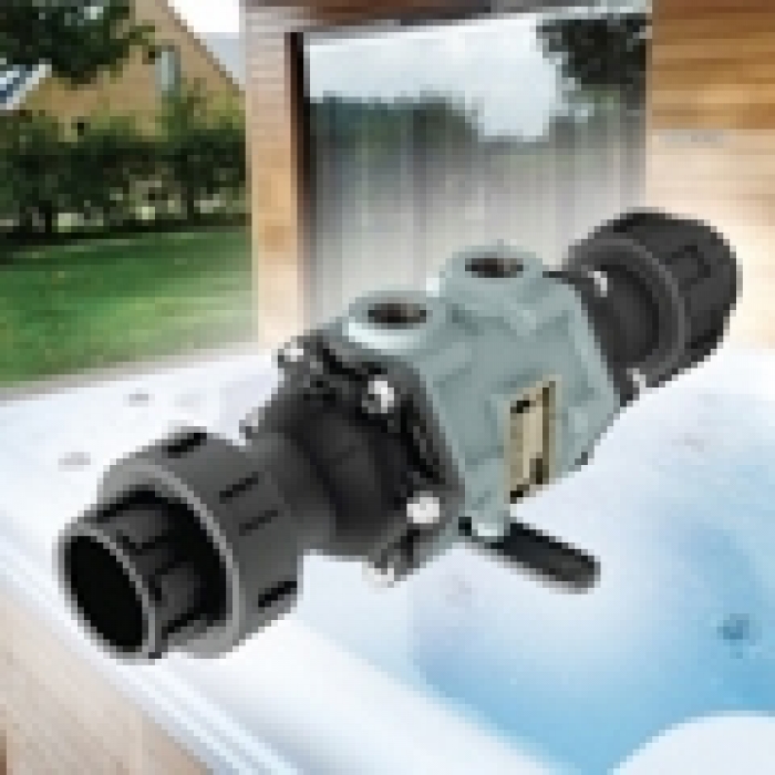 Heating hot tubs faster and more economically