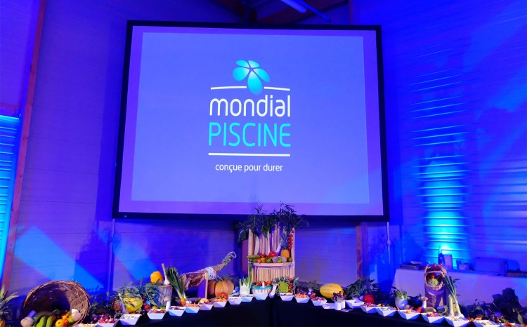 16e séminaire Mondial Piscine buffet