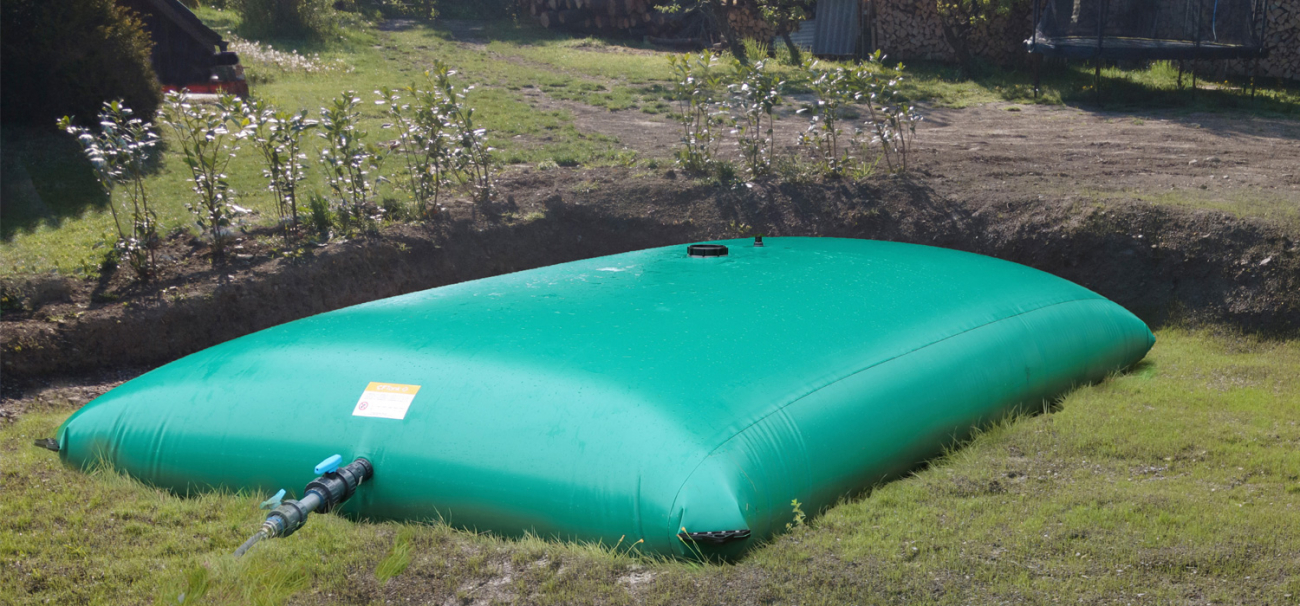 CF Tank : citerne souple de rétention d'eau pour les chantiers ...