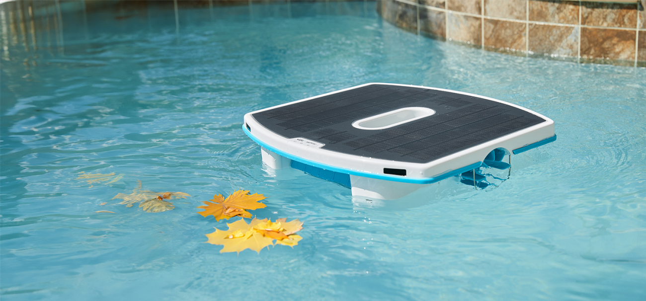 Dolphin Skimmi nouveau nettoyeur de surface solaire pour la piscine