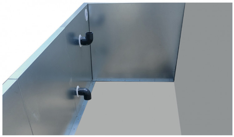 Intérieur bac tampon ABPool