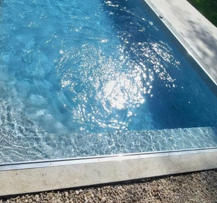 Liner 3D ROCK gris APF Pool Design