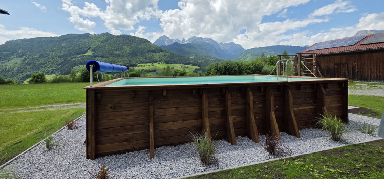 Piscine bois hors-sol Aqua Pins