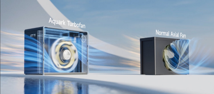 Aquark's Mr. Perfect blade-free turbofan structure