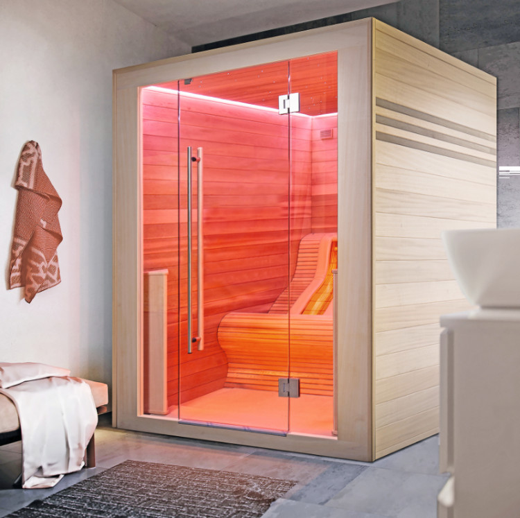 Cabine sauna IR version Lounge Aquilus