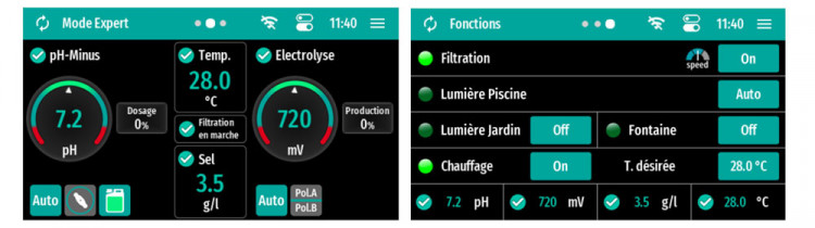 Le Smart&Easy Control Module gestion des équipements de la piscine à distance