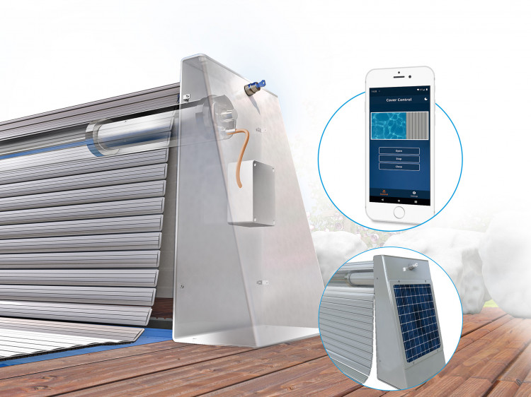 MTX de Binder moteur entrainement solaire couvertures piscine