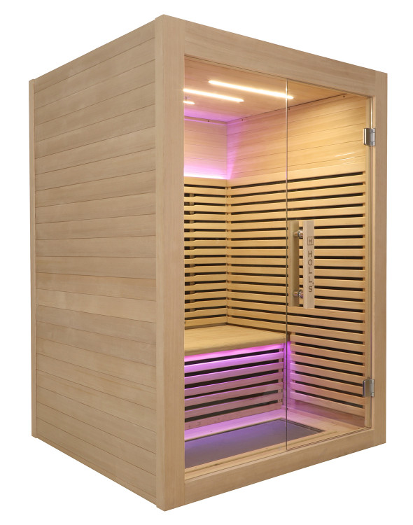 Cabine sauna infrarouge Canopée de Holl's chez Poolstar pour 2 personnes