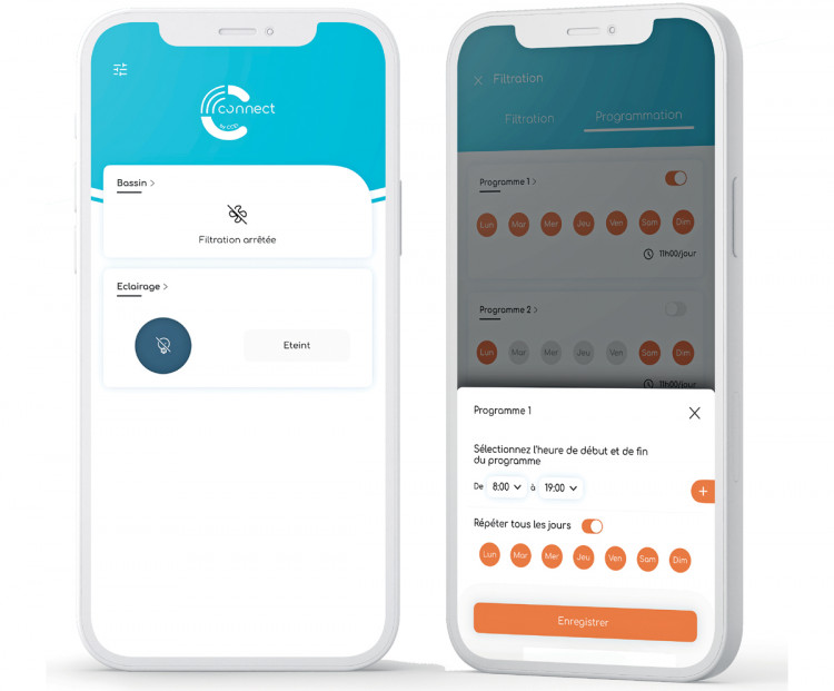 Application mobile pour piloter Clea connect CCEI