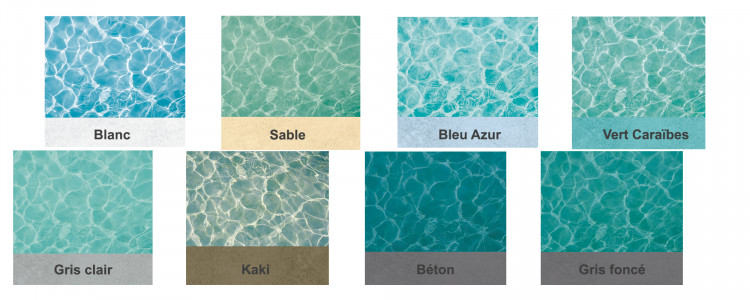 8 nouveaux coloris NGS Unicolor delifol membranes armées piscine