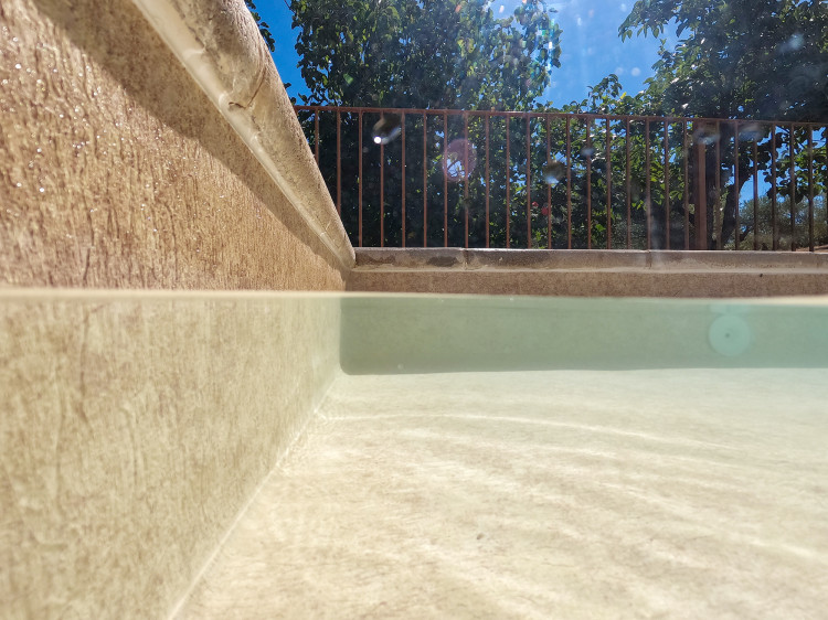 Liner 3D Xtra Granit sable piscine DEL