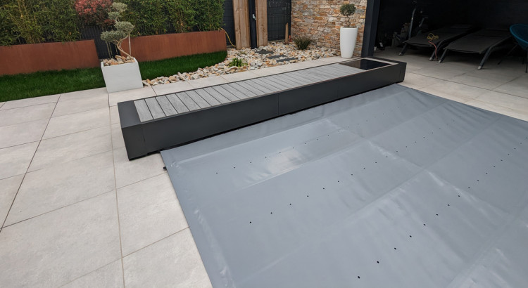 Couverture automatique souple piscine Box Oré Nextpool