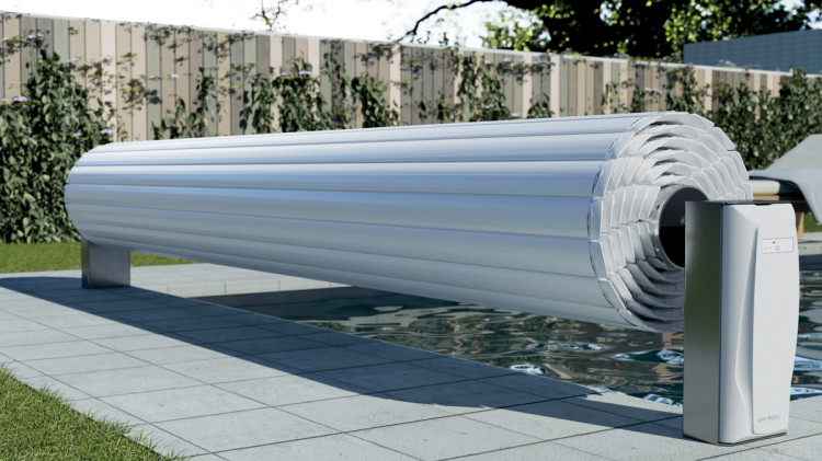 couverture automatique hors sol AG Smart 700 d'APF Pool Design