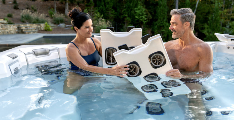 Bullfrog Spas' JetPak&reg; system