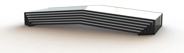 Abri extra-bas Angulys ouvert EC'Creation