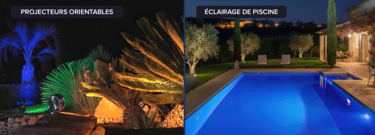 SMARTLIGHTING by SEAMAID &eacute;clairage jardin et piscine