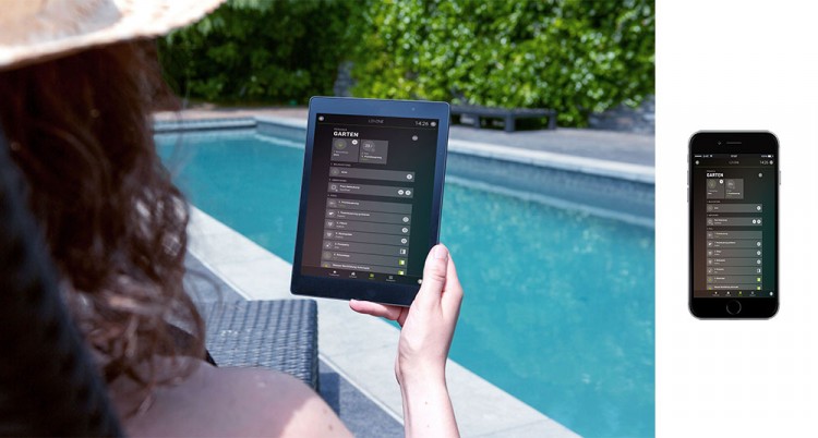 Loxone Smart Home Controle Piscine