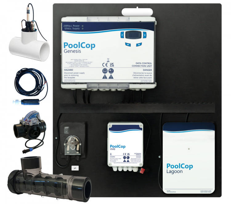 simplified installation highly compatible integral pool control system New PoolCop Genesis panel