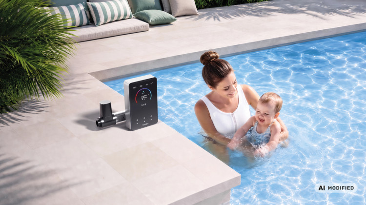 iGarden Smart Salt Chlorinator X Series bring a natural water feel