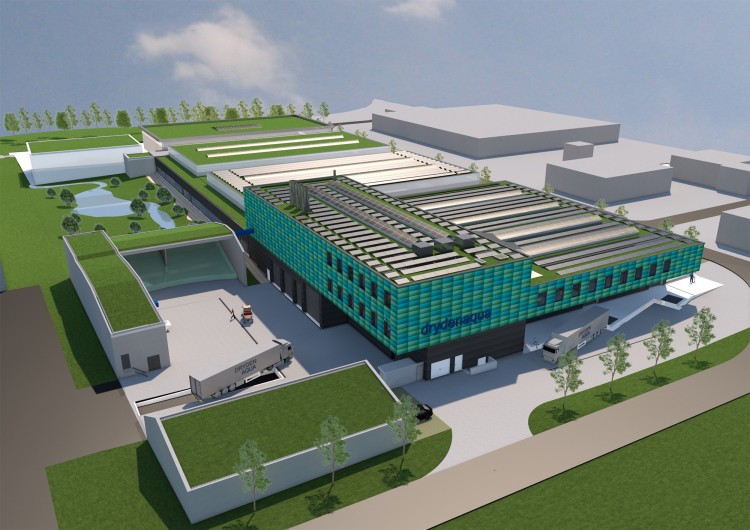 Nuova fabbrica di Dryden Acqua in Svizzera produzione AFM ng materiale filtrante per l'acque della piscina