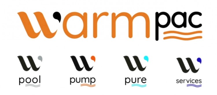 Nouveaux logos Warmpac WPool WPump WPure WServices
