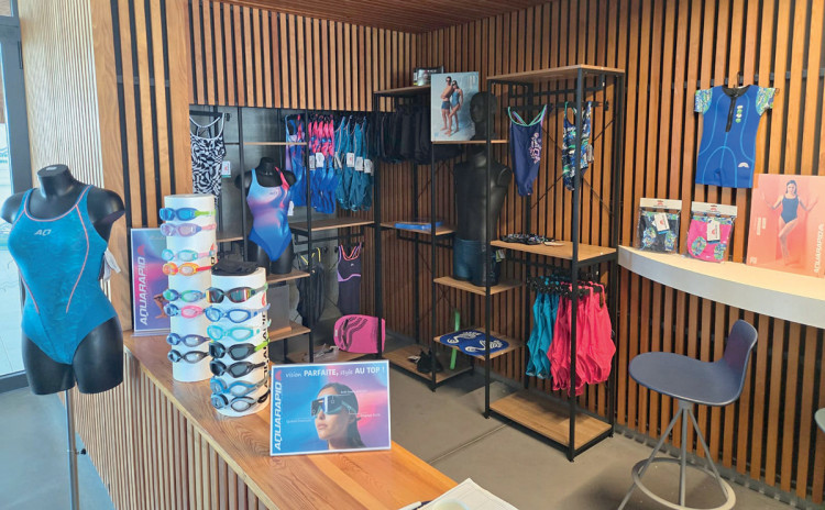 La Maison de la Piscine, distributeur de la marque de maillots de bain Aquarapid
