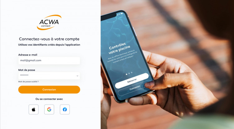 plateforme e.Dro accessible via le smartphone