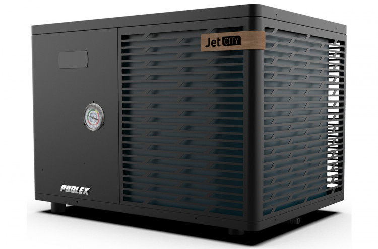 Jet City 4 kW de Poolex, la pompe à chaleur compacte et performante dédiée aux mini-piscines