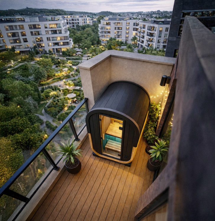 Le sauna Cocoon Le sauna Cocoon Holl's