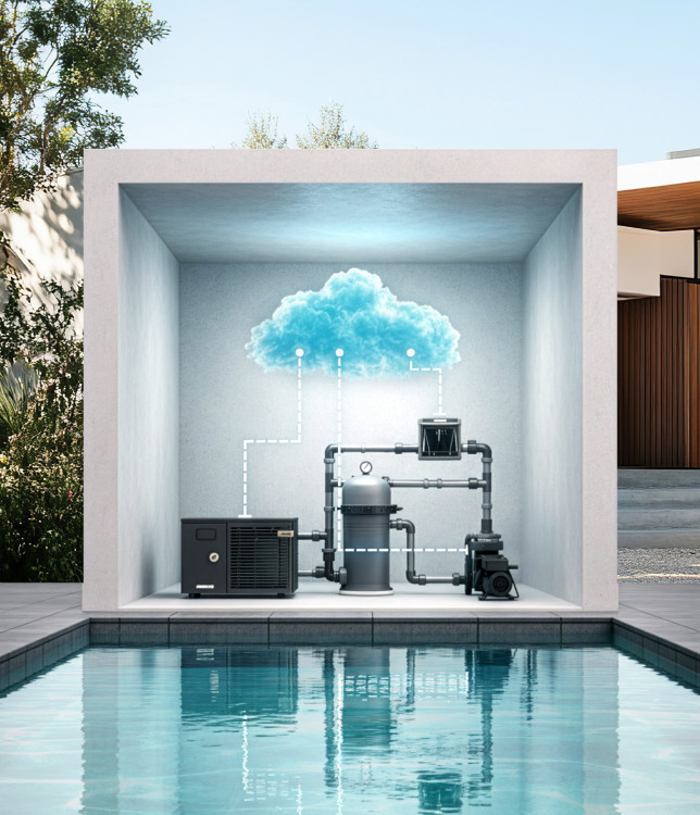 local technique connect&eacute; Nexus Poolex