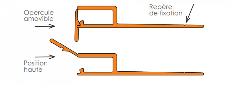 pose de liner facile avec rail d'accrochage de liner Rail Hung d'ABPool